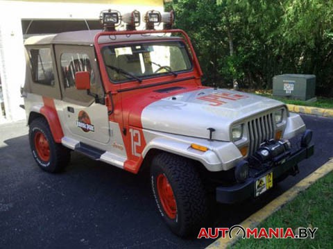 На аукцион выставили Jeep Wrangler Jurassic Park edition